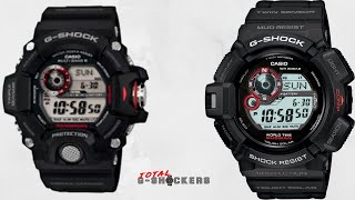 Casio GShock GW94001 Rangeman vs Master of G Mudman G93001 [upl. by Llacam401]