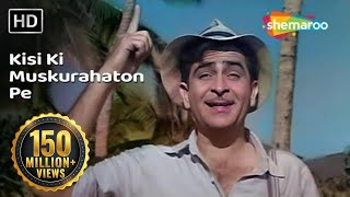 Kisi Ki Muskurahaton Pe Ho Nisar  Raj Kapoor  Anari  Mukesh  Evergreen Hindi Songs HD [upl. by Virgy]