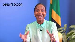 Dr TerriKarelle Reid launches Open Door Jamaica Foundation [upl. by Nwahsir719]