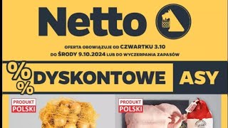 netto NETTO Gazetka Promocyjna 031009102024 [upl. by Hpesoy]