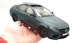 GT Spirit 118 Mercedes E Class Brabus 800 custom model by Scale Reviews [upl. by Mayram634]