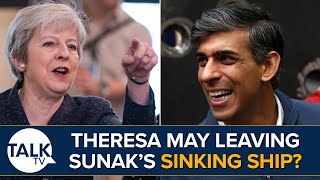 Leaving A Sinking Ship  Theresa May To Stand Down Before Next Election [upl. by Annaesor]