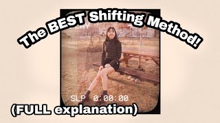 The BEST SHIFTING METHOD Full explanationhow I did it [upl. by Callan]