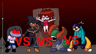 Whitty VS Tricky VS Zardy VS Sky Анимация [upl. by Lodnar597]