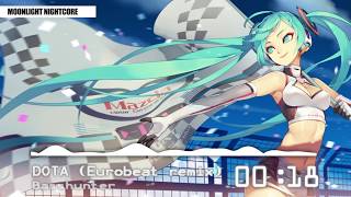 ☽ Nightcore – DOTA Eurobeat remix [upl. by Capriola912]