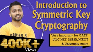 Lec81 Symmetric Key Cryptography in Network Security with examples [upl. by Alimrahs]