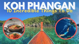 Koh Phangan Thailand 10 Incredible Things To Do In amp Around Koh Phangan [upl. by Sukin]