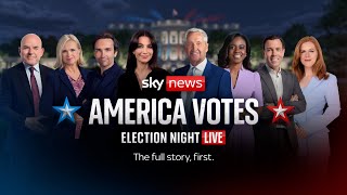 US Election Night on Sky News [upl. by Boote]