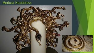 Medusa Headdress slideshow [upl. by Resee]