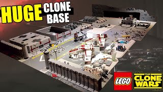 My MASSIVE LEGO Star Wars Clone Wars Fort Anaxes Moc I Never Finished [upl. by Wolcott]