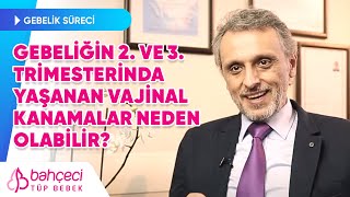 Gebeliğin 2 ve 3 Trimesterinda Yaşanan Vajinal Kanamalar Neden Olabilir [upl. by Aipotu]