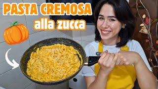 PASTA CREMOSA ALLA ZUCCA facile e veloce  Grembiule Giallo [upl. by Ulane331]