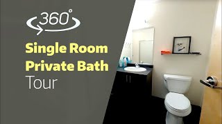 UW HFS  Single Room Private Bath 360° Tour [upl. by Irrep]