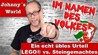 Was für ein übles Urteil  LEGO® gegen Steingemachtes am Landgericht Düsseldorf [upl. by Maible]