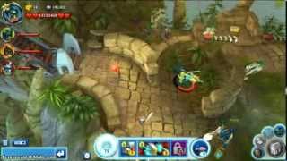 Lego Chima Online Gameplay 10 Danger Dungeon 1122013 [upl. by Reiser241]