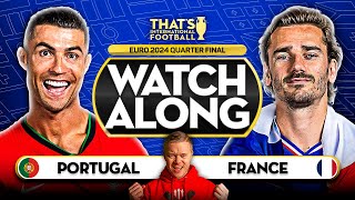 PORTUGAL vs FRANCE LIVE EURO 2024 with Mark GOLDBRIDGE LIVE [upl. by Irrol636]