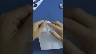 6Barre Toflock Convolving Paper Airplane Quick Tutorial！shortsOrigamiBoomerang [upl. by Wicks680]