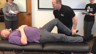 How to Improve a Limited Straight Leg Raise SLR with Counterstrain [upl. by Vories236]