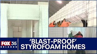 New Styrofoam home construction in Florida can withstand Category 5 hurricanes [upl. by Ritz]