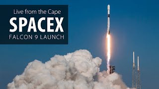 Watch live SpaceX Falcon 9 rocket launches 22 Starlink satellites from Cape Canaveral [upl. by Llirrehs]