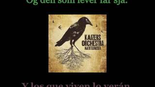 Kaizers Orchestra  Hjerteknuser  Lyrics  Subtitulos en español JamesNwobhm Traducida [upl. by Lehcim]