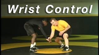 Wrist Control Clearing Ties  Cary Kolat Wrestling Moves [upl. by Hershel318]