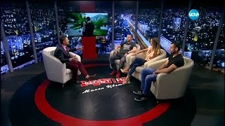 Mascota DTrax amp Poli Hubavenska  Chasat na Milen Cvetkov Nova TV 17052017 [upl. by Normie75]