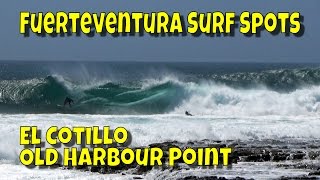 Fuerteventura Surf Spots El Cotillo  Old Harbour Point [upl. by Iridissa]