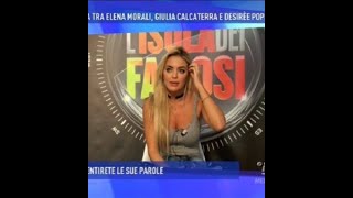 Malore Elena Morali all’Isola dei Famosi come sta ora [upl. by Nos]