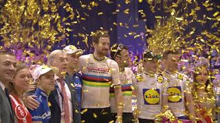 Lotto Zesdaagse Gent  2016  Mark Cavendish en Bradley Wiggins zijn de winnaars [upl. by Devina]