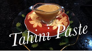 Tahini paste recipe by In love with cooking [upl. by Gratianna]