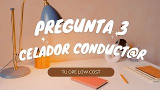 PREGUNTA 3 EXAMEN ULTIMA OPOSICION CELADOR CONDUCTOR SAS RESUELTA Y EXPLICADA [upl. by Noonberg]