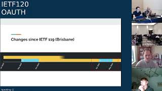 IETF 120 Web Authorization Protocol OAUTH 20240726 2000 [upl. by Norrej]