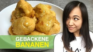 REZEPT gebackene Bananen mit Honig [upl. by Erl971]