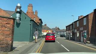 CANNOCK STREET A607 GELEB WAY ROUTE [upl. by Aluino]