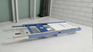 Geberit Duofix Delta Cistern 12 cm  Installation [upl. by Joashus503]