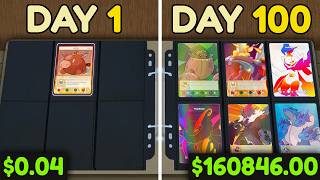 I Played 100 Days of TCG Card Shop Simulator [upl. by Hedwiga424]