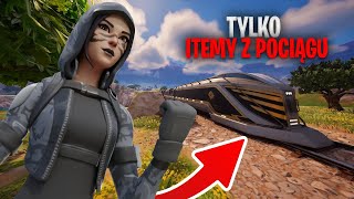 TYLKO ITEMY Z POCIĄGU W FORTNITE ROZDZIAŁ 5  KONKURS [upl. by Holloway]