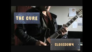 The Cure Closedown instrumental guitar cover Epiphone Sheraton II with bass and Keyboard [upl. by Quartana]