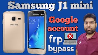 how to remove frp Samsung j1 mini  Samsung j1 mini j105 frp bypass [upl. by Rybma]