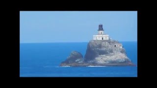 Ecola State Park Tillamook Rock Light Oregon [upl. by Attiuqihc168]