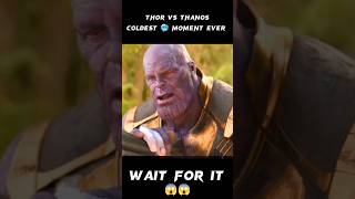 THOR VS THANOS WAIT FOR IT 😱 [upl. by Cykana]