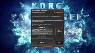 KORG PA Manager v2  Introduction amp Registration [upl. by Odlavso162]