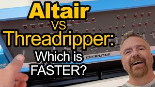 Altair 8800 vs AMD Threadripper Which is Faster We test them [upl. by Venetis]