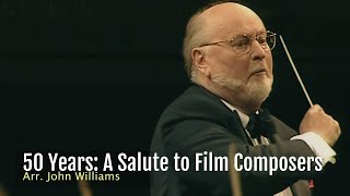 John Williams Conducts 50 Years A Salute to Film Composers 1080p Remastered [upl. by Analad]