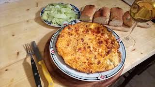 Frittata con ricotta e salsiccia piccante calabrese Da MicheleExpert [upl. by Stillas]