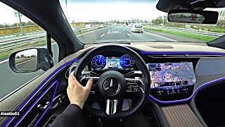 The New Mercedes EQS SUV 2024 Test Drive [upl. by Narbig]