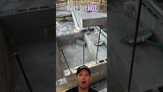 Blocks to Bliss DIY Hot Tub Builders Epic Transformation 🧱💦 [upl. by Bocoj]