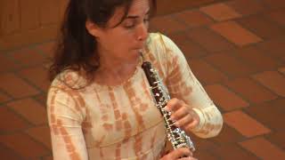 Katherine Needleman Oboe Solo Live in Recital [upl. by Tecil]