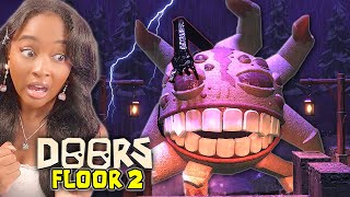 I ESCAPED Door 200 and FREAK YOU GRUMBLE  Roblox Doors Floor 2 The Mines Update [upl. by Standford]